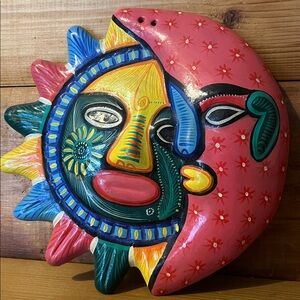 Eclipse sol y luna Mexican Decor